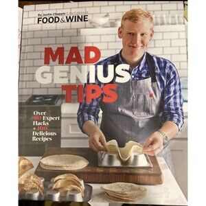 Food & Wine Mad Genius Tips: cookbook Hardcover By Justin Chapple New